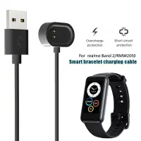 Generique Fil De Chargeur Magnétique De 100cm Pour Bracelet Intelligent, Cordon De Câble De Chargement Usb Pour Realme Band 2/Rmw2010 Accessoires