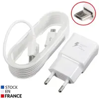 PH26 Pack Chargeur + Câble pour Samsung Galaxy A12 Fast Charger Ultra-puissant et rapide NOUVELLE GENERATION 3A avec CABLE Micro USB