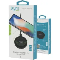 Jaym Pad Chargeur Sans Fil Norme Qi Plateau De Charge