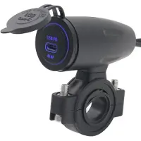 Generique Chargeur De Téléphone Étanche, Résistant À L'usure, 5 Modes, Port Unique, Pour Moto