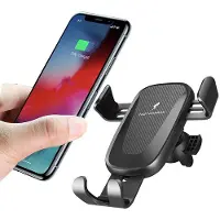 Xeptio Support Universel De Voiture Avec Chargeur Sans Fil Qi Wireless À Induction Pour Apple Iphone 11 Pro Max 6,5 Pouces - Station De Chargement Nouvel Iphone 11 Pro Max 6.5 2019