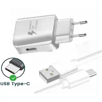 PH26 Pack Chargeur + Câble Pour Samsung Galaxy S10+ Fast Charger Ultra-Puissant Et Rapide Nouvelle Generation 3a Avec Cable Usb-Type C
