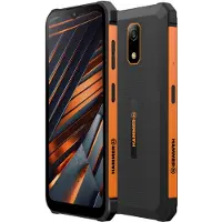 Hammer Téléphone Robuste Etanche Batterie 6500 mAh Android 14 Étanche IRON Va Noir / Orange
