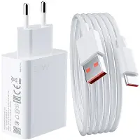 E.F.Connection Chargeur Rapide 33w + Câble 6a Usb-C 1m Pour Xiaomi 12t, 12t Pro, Xiaomi 12, 12x, 12 Pro, 12 Lite - Booling