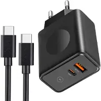 E.F.Connection Chargeur 30w [Pd 20w+Qc 3.0] + Câble Usb-C Pour Samsung Galaxy A05s A15 A25 A35 A55 A14 A13 A23 -
