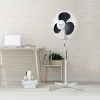 Taurus Ventilateur Sur Pied Greco 16 C 40 Cm 40w Blanc