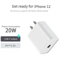 Generique Chargeur Usb C 20w Rapide, Pour Iphone 12 Mini Pro Max 12 11 Xs Xr 8x8 Plus Ipad Air4 2020