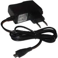 VHBW Alimentation Chargeur Câble Micro-Usb 220v Pour Tomtom Go Live 820 825, Pro 7100 9100, Start 20 25 60, Bosch Glm80 Télémètre Laser.