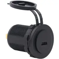 Generique Mini Chargeur De Téléphone Résistant À L'usure 45w Dc 12/24v, Type C, Pratique, Chargeur Rapide Pour Bateau