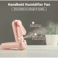 Generique Mini Humidificateur Portatif Tenu Dans La Main De Ventilateur D'Approvisionnement En Eau De Petits Ventilateurs Hydratant Facial Pour Le Voyage Extérieur À La Maison