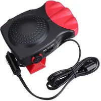Generique Chauffage et désembuage pour voiture 12V 150W, ventilateur de refroidissement Portable, dégivreur, pour les voyages et le Camping