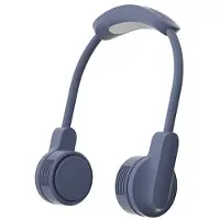 Generique Mini ventilateur de cou Portable USB, ventilateur de refroidissement personnel, Portable, Portable