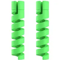 Generique Enrouleur De Câble Usb, Housse De Protection, Organisateur De Fil, Pour Iphone Chargeur De Câble Usb, Spirale, Protection De Câble Usb