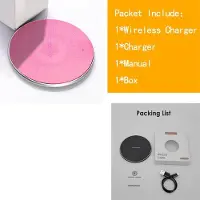 Generique Chargeur Sans Fil Qi 10w Rapide, Coussinet De Chargement Usb À Induction, Pour Iphone 11 Pro X/Xs Max Xr 8 Plus, Samsung S9 S10
