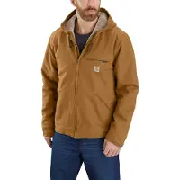 Carhartt Sherpa Lined, veste en textile ,Marron Clair ,M