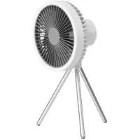 Generique Ventilateur de plafond extérieur multifonction avec trépied, dispositif de refroidissement de l'air, avec veilleuse, chargeur USB, appareils ménagers