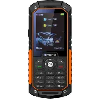 YONIS Téléphone Incassable Dual SIM Mobile Antichoc Waterproof IP68 Orange + SD 4Go