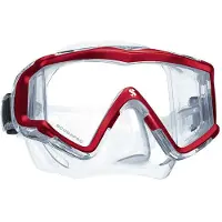 SCUBAPRO New Crystal Vu Diving Mask Rouge