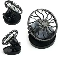 Generique Mini Ventilateur Solaire Portable À Clip, Camping, Pêche Et Cyclisme, Sport D'Été, Outil De Plein Air, Casquette, Ventilateur Avec Clip