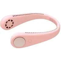 Generique ventilateur de cou Portable sans lame, ventilateur personnel mains libres de 2000Mah, 3 vitesses réglables, refroidissement à 360 °, USB