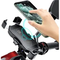 Xeptio Chargeur Rapide Induction Sans Fil Pour Moto / Vélo Électrique Vivo Y33s / Y21 / Y21s 4g - Station De Chargement