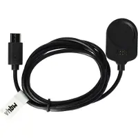 VHBW Câble Usb Compatible Avec Garmin Marq Commander 2e Gen. Smartwatch, Montre De Fitness - Docking Station, Noir, 100 Cm