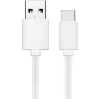 Generique Xm Cã¢Ble Usb Type C Données Chargeur Pour Samsung Galaxy S10/S10e/S9/S8/Plus Blanc