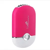 Generique La couleur rouge Ventilateur Électrique portable sans boiteux, rechargeable, pour la plantation et la greffe de cils