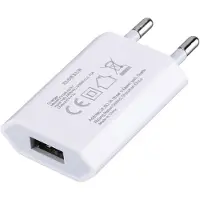 GDFHDHDFHDF Chargeur Usb 5v/1a Adaptateur De Prise Usb Pour Téléphone Portable, Smartwatch, Écouteurs,Tablette,Lecteur Ebook