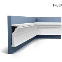 ORAC Decor P4000 Cimaise Frise Moulure décorative Moulure en stuc 2 m