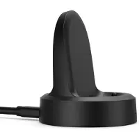 Huismerk Gear S3 Charger Replacement Wireless Charger For Samsung Gear S3 Classic Sm-R770 / S3 Frontier Sm-R760 Smartwatch With Micro Usb Cable Black