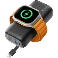Huismerk Portable Charger For Apple Watch, External Battery 10000mah 22.5w Fast Charging With Built-In Cable, Magnetic Wireless Charger For Apple Watch Series 9/8/Ultra/7/6/Se/5/4/3/2