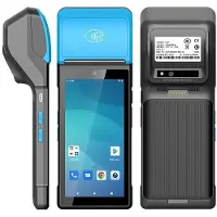 YONIS Téléphone Portable Android 12 Imprimante Thermique NFC 4G Écran 5.45 Pouces