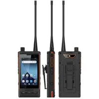 YONIS Téléphone Portable Résistant 4G Android 14 4GB+64GB Écran 4 Pouces IP68 Noir