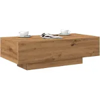 vidaXL Table basse Artisan-Chêne 100x49,5x31 cm Bois composite