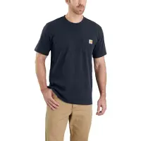 Carhartt K87 Relaxed Fit Short Sleeve T-shirt Noir M Homme