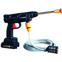 Venteo Nettoyeur Haute Pression sans Fil Haute Pression, Pistolet Portable à Eau Haute Pression, Pistolet de Lavage de Voiture