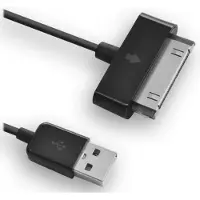 Generique Cable Data Chargeur Et Synchro Compatible Ecc1dp0ube Pour Gt-P3100 Galaxy Tab 2 7.0, Gt-P6200 Galaxy Tab 7.0 Plus, Gt-P6210 Galaxy Tab 7.0 Plus, Gt-P6800 Galaxy Tab 7.7, Gt-P6810 Galaxy Tab 7.7
