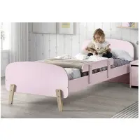 Vipack Cette combinaison kiddy se compose des éléments suivants : lit kiddy 90 alt roza * et un kiddy safety rail alt roza *