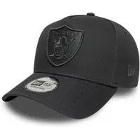 New Era Metallic Eframe Las Vegas Raiders Cap Noir