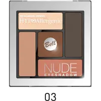 HYPOAllergenic Maquillage-des-yeux Fard-a-paupieresNude Eyeshadow 03 Neutre Chaud 5 g ()