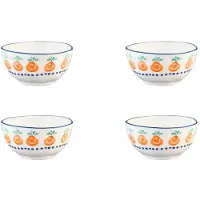 Bjorn Bol Napoli Ø12cm - 4 Pièces - Agrume