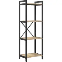 vidaXL Bibliothèque Chêne sonoma 40 x 30 x 118 cm Bois d'ingénierie
