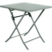 Hespéride Table De Jardin Carrée 2 Places Greensboro - Vert Olive