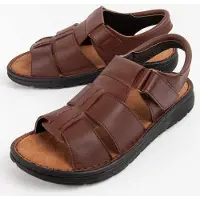 Purapiel Sandale Beira4 Marron