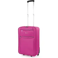 Itaca unisex. T71950-06 Valise de voyage à 2 roues T71950 fuchsia -55x39x18cm (OSFA), Casuel, Rose, Polyester