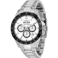 Sector 230 43 Mm Chronograph Watch Argenté Homme