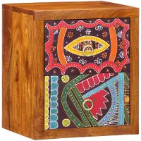 vidaXL Cabinet de chevet Marron 35 x 30 x 40 cm Bois d'acacia massif