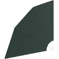 vidaXL Brise-vue balcon vert foncé 160 x 160 cm Polyester