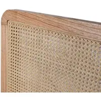 GINER Y COLOMER Tête de lit rotin 165 cm charme naturel